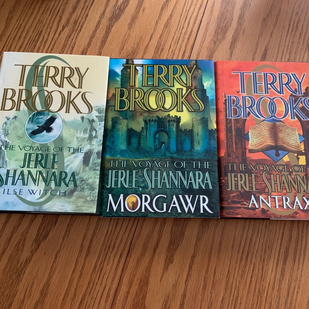 Voyage of Jerle Shannara Trilogy by Terry Brooks